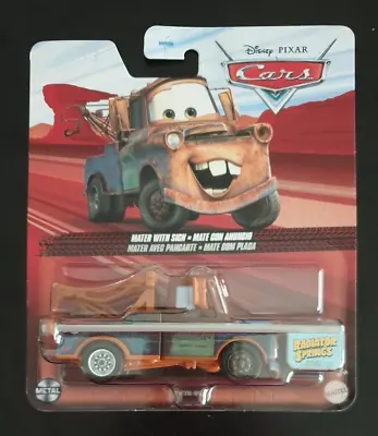 Disney Pixar Cars Mater With Sign Diecast Truck Mattel 2024 Release New • $24.90