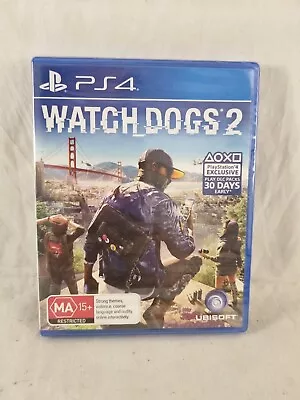 Watch Dogs 2 Playstation 4 PS4 New & Sealed • $21