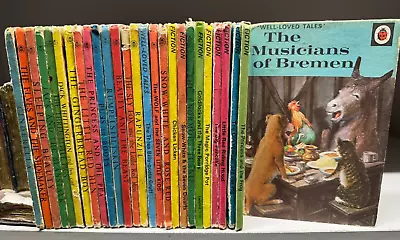 Ladybird Well Loved Tales Series 606D Complete Set Of 27 Books Vintage   ID5678 • £150