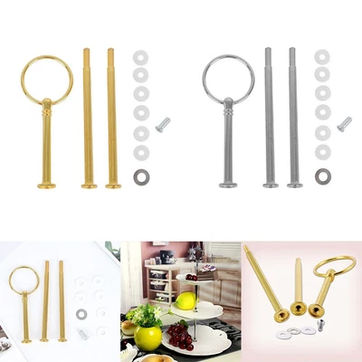 £6.19 • Buy Cake Stand Handle For Home Hardware Home Kit Kitchen Party 3 Tier Tray