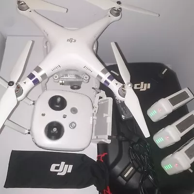 $885.80 • Buy DJI Phantom 3 Advanced Pro Drone + Backpack Carry Case