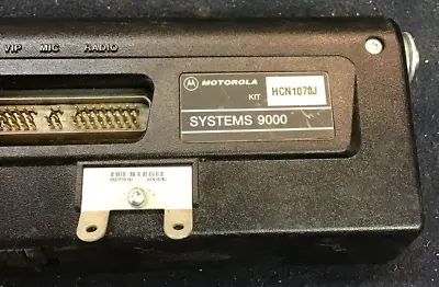 Motorola Astro Spectra Control Head - Systems 9000 - HCN1078J (182) • $10