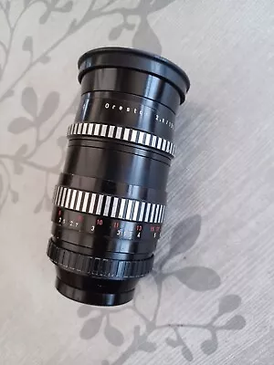 Meyer Optik Orestor 135mm F2.8 Telephoto Lens M42 Mount 15 Blade Iris Zebra • £39.99