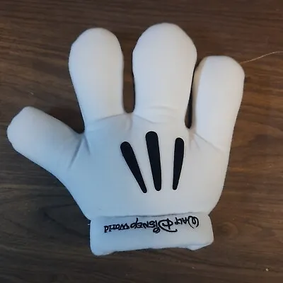 Right Hand Walt Disney World Mickey Mouse White Plush Costume Gloves • $8