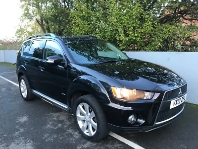Mitsubishi Outlander 2.2 Di-dgx4 Black 7 Seater • £1750