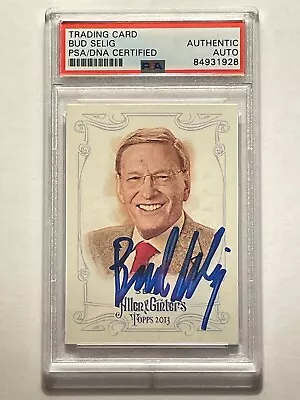 Bud Selig 2013 Topps Allen & Ginter Autograph Signed PSA Authentic Auto HOF • $52.95