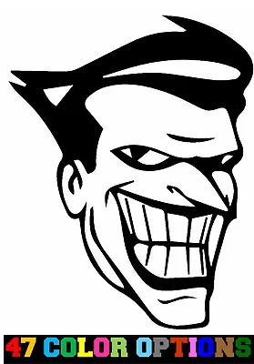 Decal Vinyl Truck Car Sticker - DC Comics Batman Animated Series Joker • $6