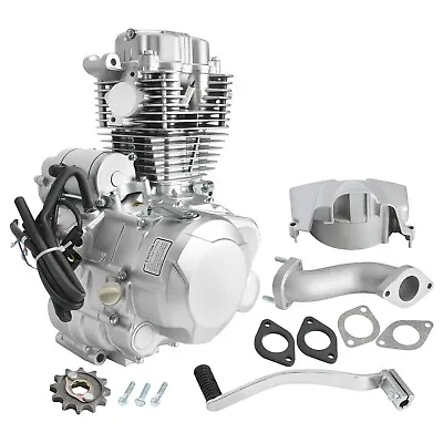 CG 150cc Engine Motor Motorcycle Three-Wheel Electric Kick Start 4 Stroke Gokart • $519.89