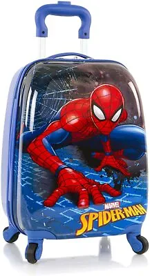 Marvel Spiderman Hardside Spinner Luggage For Kids - 18  Trolley Suitcase • $110
