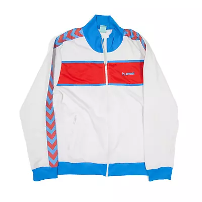 £21.99 • Buy HUMMEL Track Jacket White Colourblock Womens 2XL