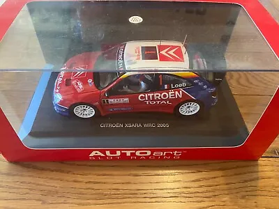 AutoArt 1/24 Citroen Xsara WRC 2005 LOEB Monte Carlo 14731 SLOT CAR • £37.50