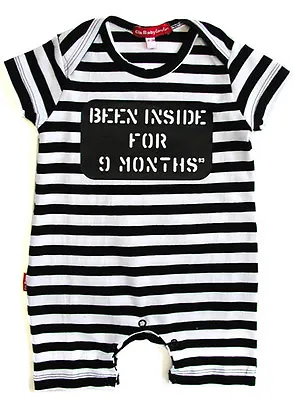 BNWT Oh Baby London Been Inside For 9 Months Summer Romper • £12.89