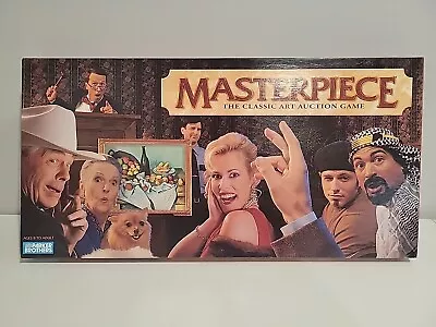 Parker Brothers Masterpiece The Classic Art Auction Game 1996 Edition Complete • $34.99