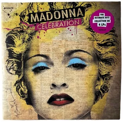 Madonna - Celebration (4-LP Vinyl Record) IN HAND RARE • $135