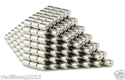 200pc N50 Super Strong Round Disc Cylinder Magnets 4 X 6 Mm Rare Earth Neodymium • $9.09