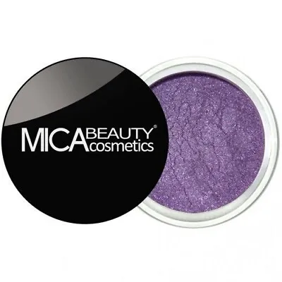 MICA BEAUTY Mineral Eye Shadow Glitter TEMPTATION 31 Purple Full Size 2.5g NeW • $18.33