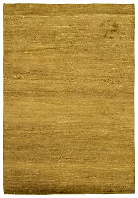 Hand Knotted Gabbeh Carpet 4'1  X 6'0  Traditional Wool Area Rug • $428.40