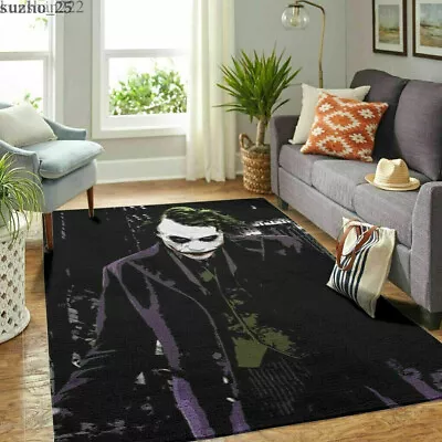 Batman VS The Joker Area Rugs Living Room Anti-Skid Area Rugs Floor Mats Carpets • $19.99