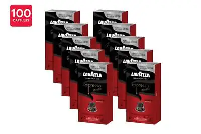 Lavazza Espresso Classico Nespresso Compatible Coffee Capsules (10 X 10 Pack • $48.08