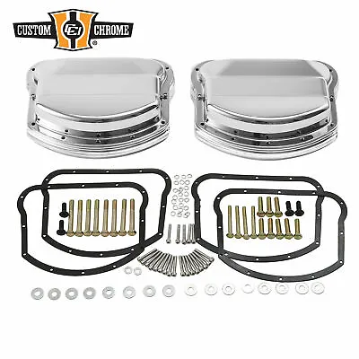 Chrome Panhead Valve Rocker Box Top Cover Set Fit For Harley Twin Cam Models 99+ • $539.99