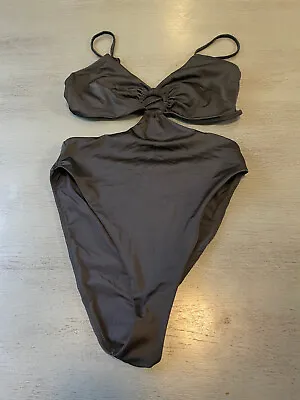 Black Open Sides H&M    One Piece Swimsuit Bikini Size Small • $0.99