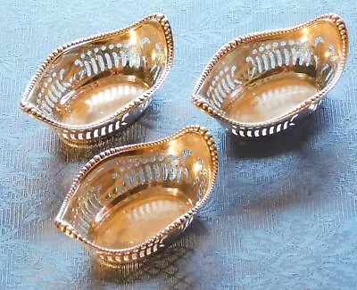 Pretty STERLING Gorham Nut Dishes 66 Grams 3 For One Money No Mono • $112.99