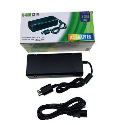 AC Adapter Power Supply For Xbox 360 Slim With Charger Cable 135W Universal 1... • $26.99