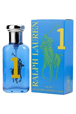 Ralph Lauren Polo Big Pony #1 Blue Eau De Toilette Spray 50ml Mens Fragrance • £24.41