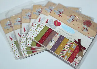 6 Me To You 6x6 Christmas Premium Paper Pad Scrapbooking Craft Card Making  • £19.99