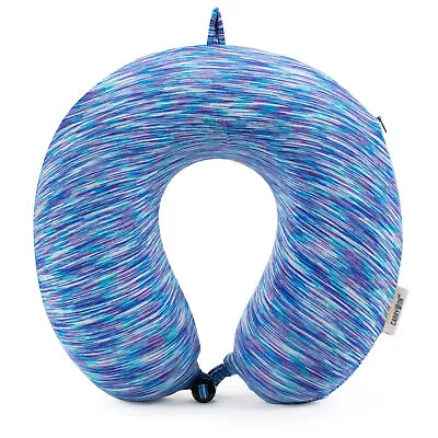 Miami CarryOn Space Dye Memory Foam Travel Neck Pillow • $10.99