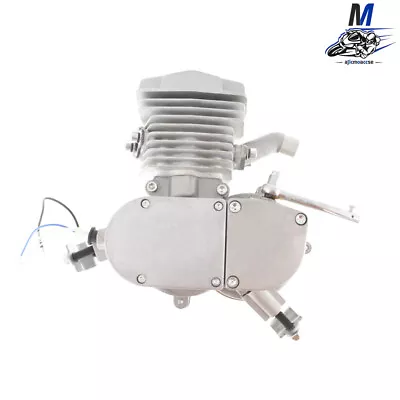 80cc 2 Stroke Gas Engine Motor For Motorized Motorised Bicycle Bike Cycle Silver • $64.70