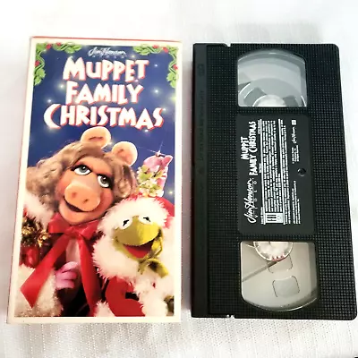 VTG~A Muppet Family Christmas ~VHS~1995 Jim Henson Video🔥Rare🔥VERY GOOD! • $8.97
