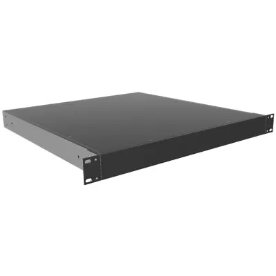 Hammond RM1U1918SBK Rack Mounted Enclosure 457x421x44mm Aluminium Black • £205.67