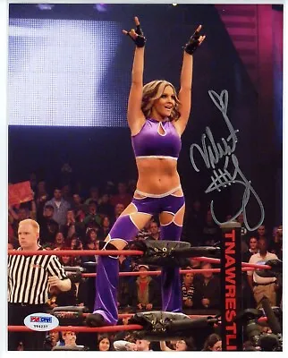 TNA Wrestling Velvet Sky Autographed 8x10 Color Photo PSA DNA COA • $32.40