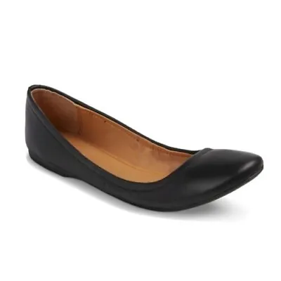 Women's Ballet Flats Black Size 9 1/2 Ona Scrunch Mossimo Supply Co NWT • $6.79