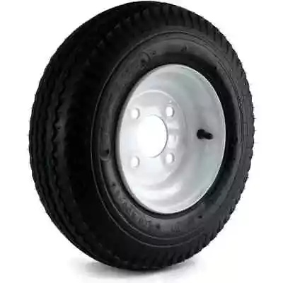 Martin Wheel  DM408C-4I - 480/400-8 - LRC Loadstar Trailer Tire & 4-Hole Wheel • $69.95