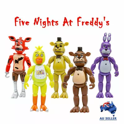 $39.99 • Buy 5 Pcs Five Nights At Freddy's FNAF 6'' Action Figures With Light Kids Toy Gift