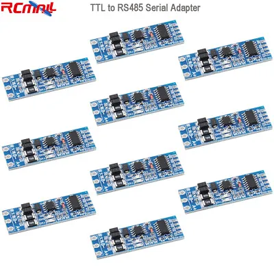 10pcs HW-0519 TTL To RS485 To UART Serial Adapter Module Conveter Board 3.3V 5V • $13.98