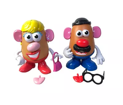 Set Of 2 Mr. & Mrs. Potato Head Bundle Classic Retro Toys Playskool • $13.25