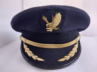 £98.59 • Buy Gulf Air Pilot Airline Scarce Qatar Saudi Cap Hat Early Balenciaga Replica