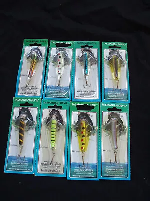 8 X 13.5g Tasmanian Devil Lures. Wigston Tassie • $80