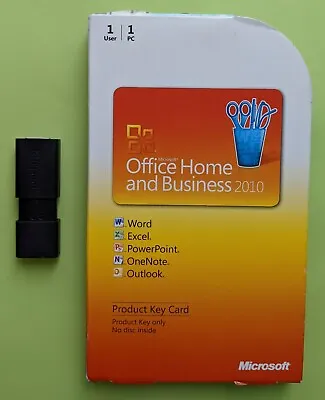 £27.89 • Buy Microsoft Office 2010 Home And Business Product Key Card With USB