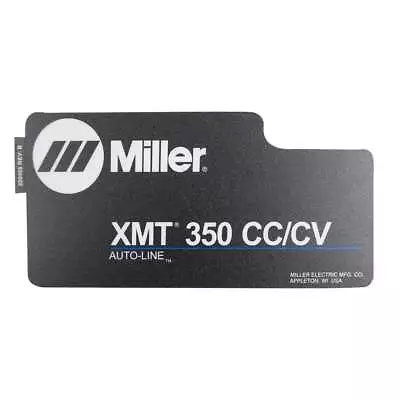 Miller 220455 Label Xmt 350 Cc/Cv • $57.99