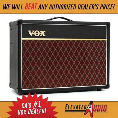 VOX AC15C1 Custom 2-Channel 1 X 12  Guitar Combo Amp. Has YOUR Name On It ! BUY • $899.99