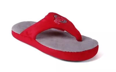 Ohio State Buckeyes Comfy Feet Flip Flop Slippers • $9.95