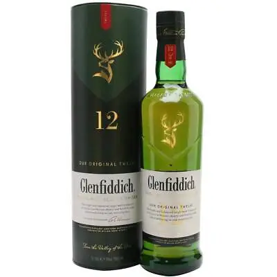 Glenfiddich 12 Year Old Whisky 700mL • $86.99