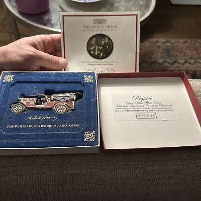 £19.87 • Buy White House Historical Association Christmas Ornament 2016 Fire Engine  H Hoover