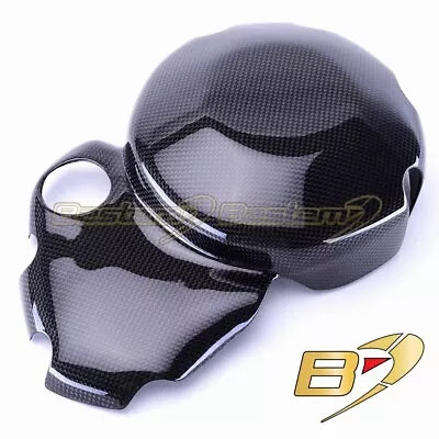 $99.85 • Buy Ducati Monster 696 796 1200 1200R Carbon Fiber Wet Clutch Cover Engine Guard 