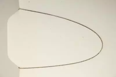 Thin Chain 925 Steling Silver 1.4 Grams 18 Inches Long (NEC4746) • $26.10