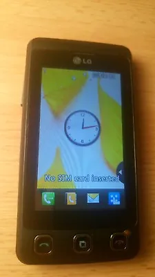 LG Cookie KP500 - Black (Unlocked) Smartphone • £15.99